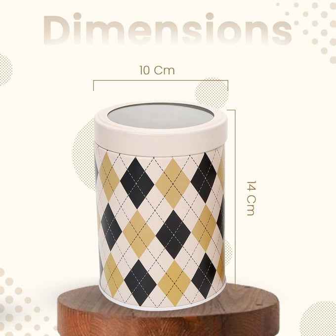 Brit Scottish Beige 1150ml Airtight Food Storage Container Set of 2 L Size - Jarsome