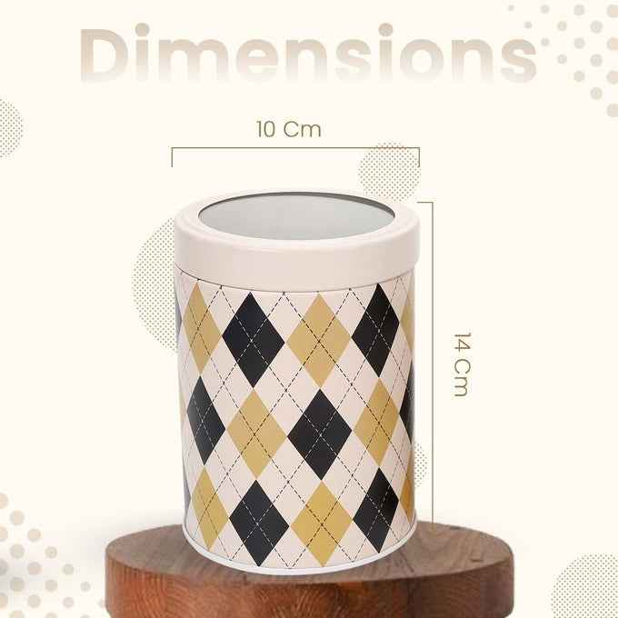 Brit Scottish Beige 1150ml Airtight Food Storage Container Set of 4 L Size - Jarsome