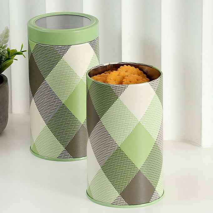 Brit Scottish Olive 850ml Airtight Food Storage Container Set of 2 M Size - Jarsome