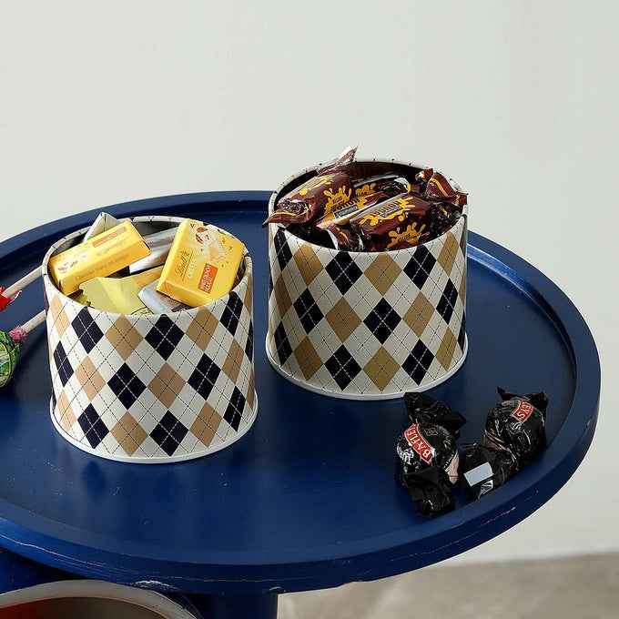 Brit Scottish Beige 450ml Airtight Food Storage Container Set of 2  S Size - Jarsome