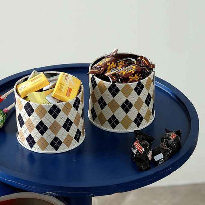 Brit Scottish Beige 450ml Airtight Food Storage Container Set of 2  S Size - Jarsome