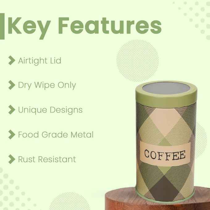 Brit Scottish Olive 850ml Airtight Food Storage Container Set of 3 M Size - Jarsome