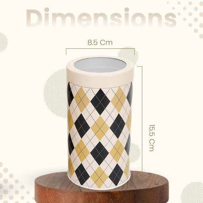 Brit Scottish Beige 850ml Airtight Food Storage Container Set of 2 M Size - Jarsome