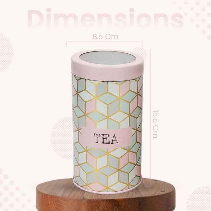 `Moroccan Pink Pastel 850ml Airtight Lid Jars Set of 3 M Size - Jarsome